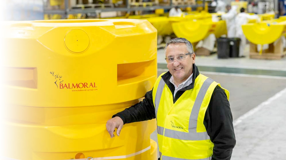 Gary Yeoman, Sales Director, Balmoral Comtec