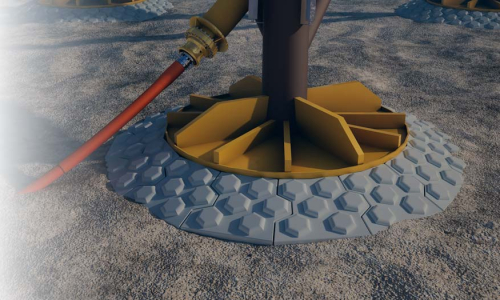 Innovative HexDefence for jacket foundations to revolutionise scour protection