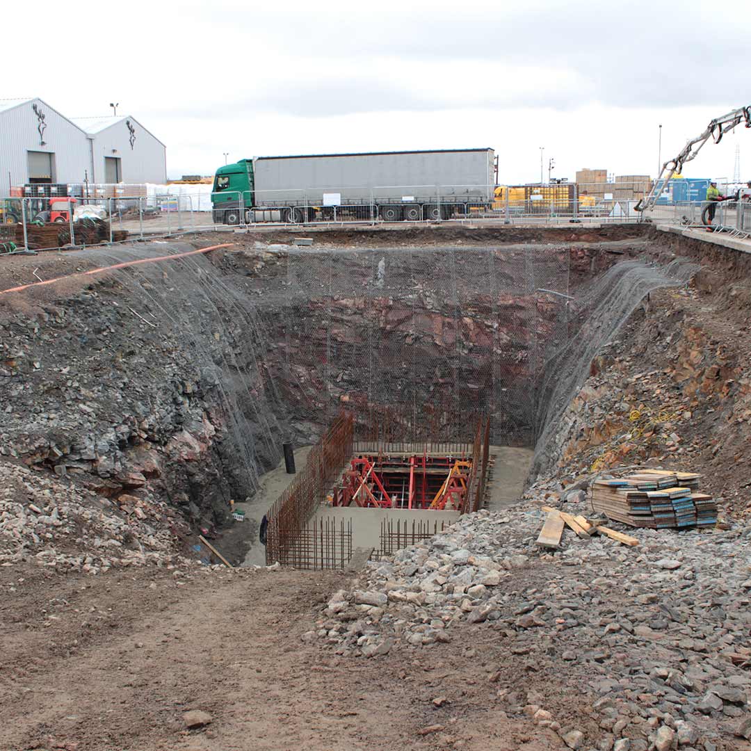 Construction of Balmoral Subsea Test Centre